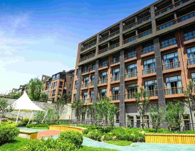 椿萱茂双桥老年公寓建筑外观